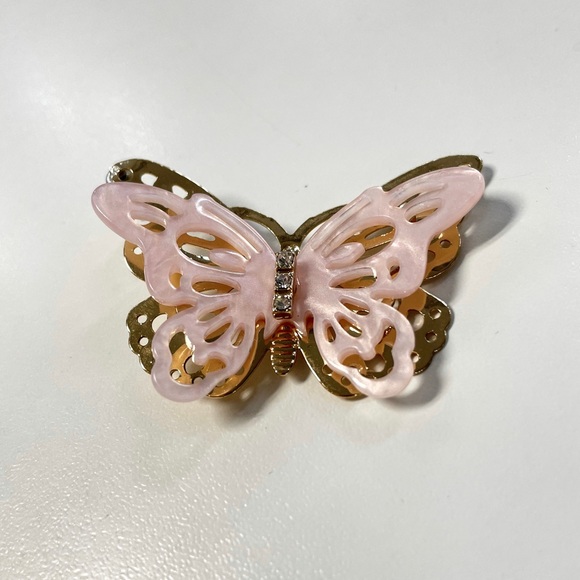 Women's Butterfly Rhinestone Earrings - Picture 4 of 4